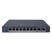 PoE-коммутатор Hikvision DS-3E1310P-EI [8×10/100 Мбит/с + 2×1 Гбит/с, 8 портов PoE (бюджет 110 Вт)]