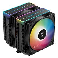 Кулер для процессора DeepCool AG620 BK ARGB V2 [двухбашенный, 6 тепл. трубкок, 2 x 120 мм, ARGB]
