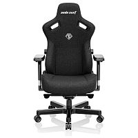 Кресло игровое AndaSeat Kaiser 3 L черный [Ткань, до 120 кг, подголовник, подлокотники - 4D]