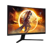 32" Монитор AOC CQ32G4VE черный [2560x1440@180 Гц, VA, W-LED, 3500:1, 300 Кд/м², 178°/178°, HDMI 2.0 x2, DisplayPort 1.4, AMD FreeSync Premium, HDR10]