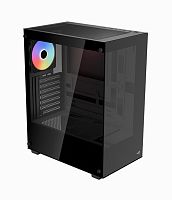 Корпус AeroCool Pivot-G BK-V1 чёрный
[Mid-Tower, ATX, Micro-ATX, Mini-ITX, USB 3.0 ×1, USB 2.0 ×2, HD Audio, панорамное стекло, 1 × 120 мм вентилятор в комплекте]