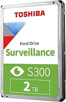 2 ТБ Жесткий диск Toshiba S300 [HDWT720UZSVA] [SATA III, 6 Гбит/с, 5400 об/мин, кэш память - 128 МБ]