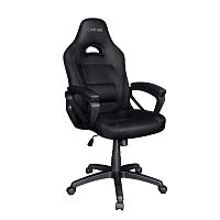 Кресло игровое Trust GXT 701 Ryon черный [экокожа (PU), до 150 кг, фиксированные подлокотники, качание]