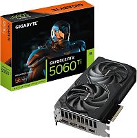 Видеокарта GIGABYTE GeForce RTX 5060 Ti WINDFORCE 8G [PCIe 5.0, GPU 2407 МГц, 8 ГБ GDDR7, 128 бит, 3 x DisplayPort, HDMI]
