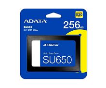 Твердотельный накопитель ADATA Ultimate SU650 [256 ГБ, 2.5", SATA III, 520/450 МБ/с]