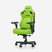 Кресло игровое AndaSeat Kaiser 4 L зеленый [экокожа (PVC), до 120 кг, 5D подлокотники, качание]