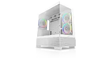 Корпус DEEPCOOL CG380 3F белый [Mini-Tower, Micro-ATX, Mini-ITX, USB 3.2 Gen 1 Type-A, USB 3.2 Gen 2 Type-C, ARGB вентиляторы, 3 x 120 мм]