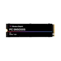 Твердотельный накопитель Western Digital PC SN5000S (SanDisk) [512 ГБ, M.2 2280, PCIe 4.0 x4, 6000/4200 МБ/с, OEM]